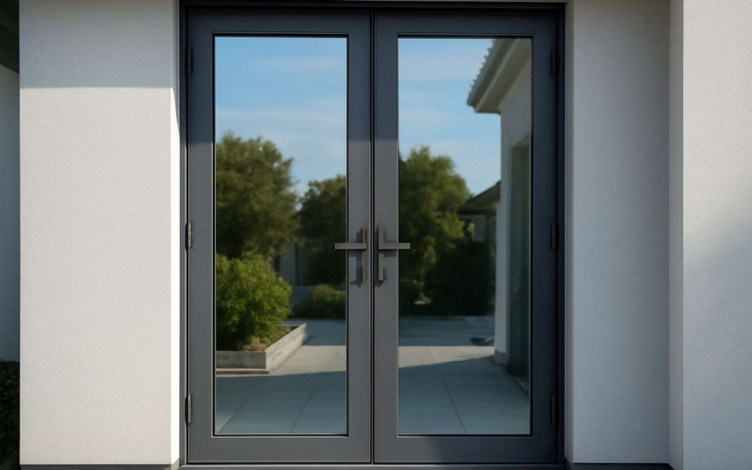 Stylish and durable aluminium door double options for modern homes