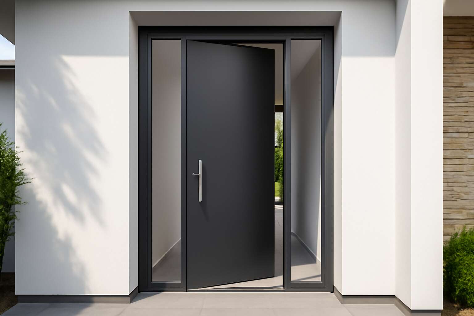 aluminium door frame