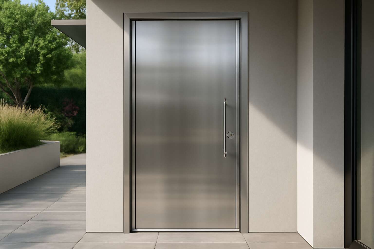 how to make aluminium door