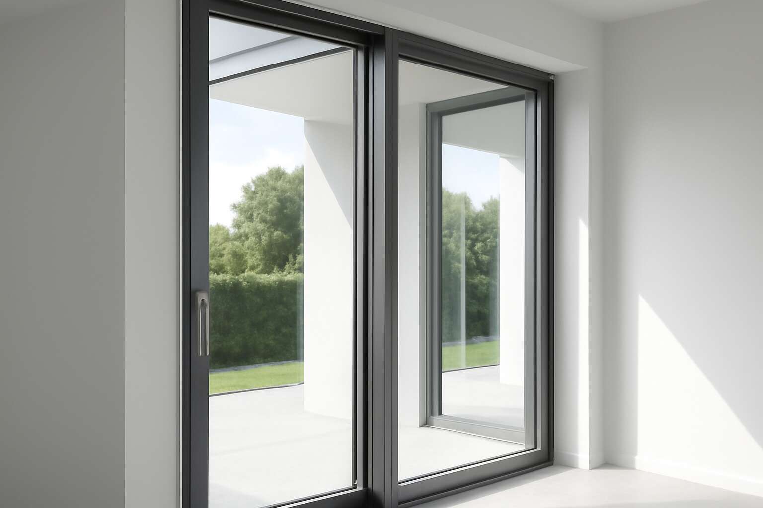 aluminium door window design