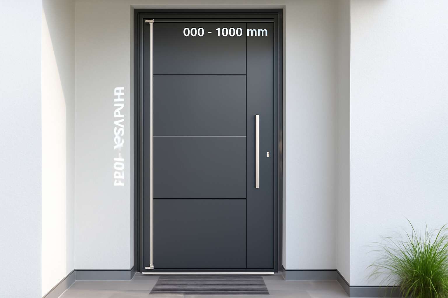 aluminium door sizes