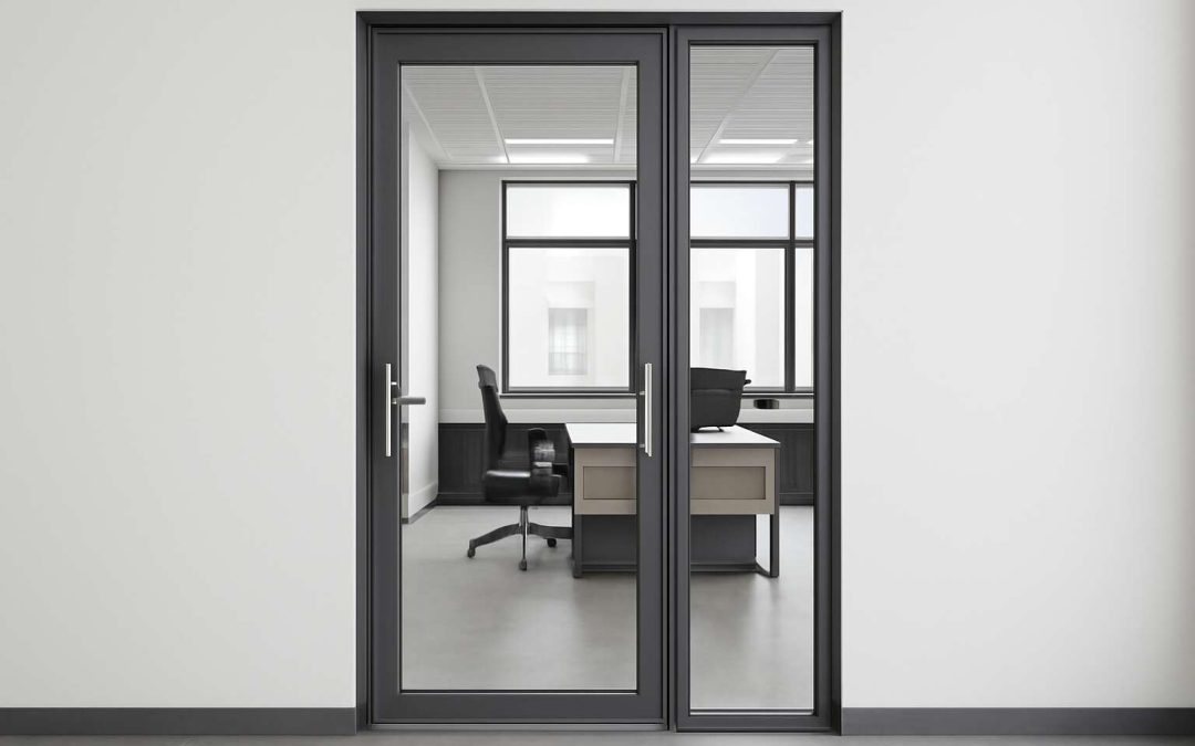 Enhance Your Workspace Style with Durable and Sleek Aluminium Door for Office Solutions