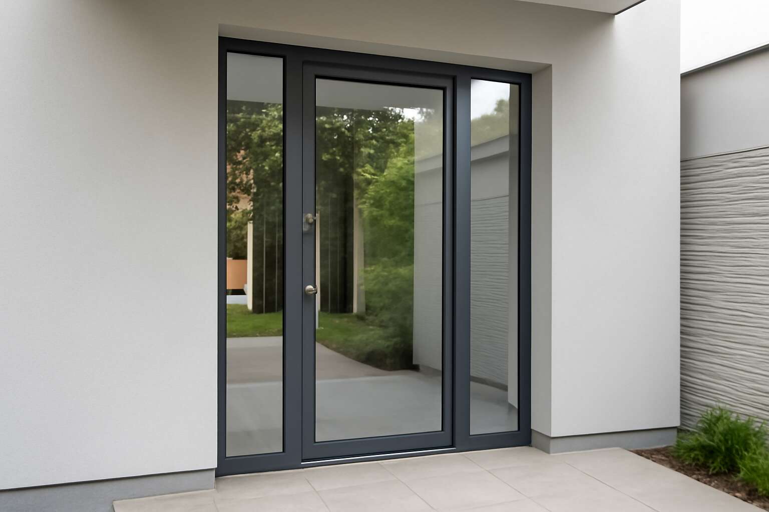 types of aluminium door