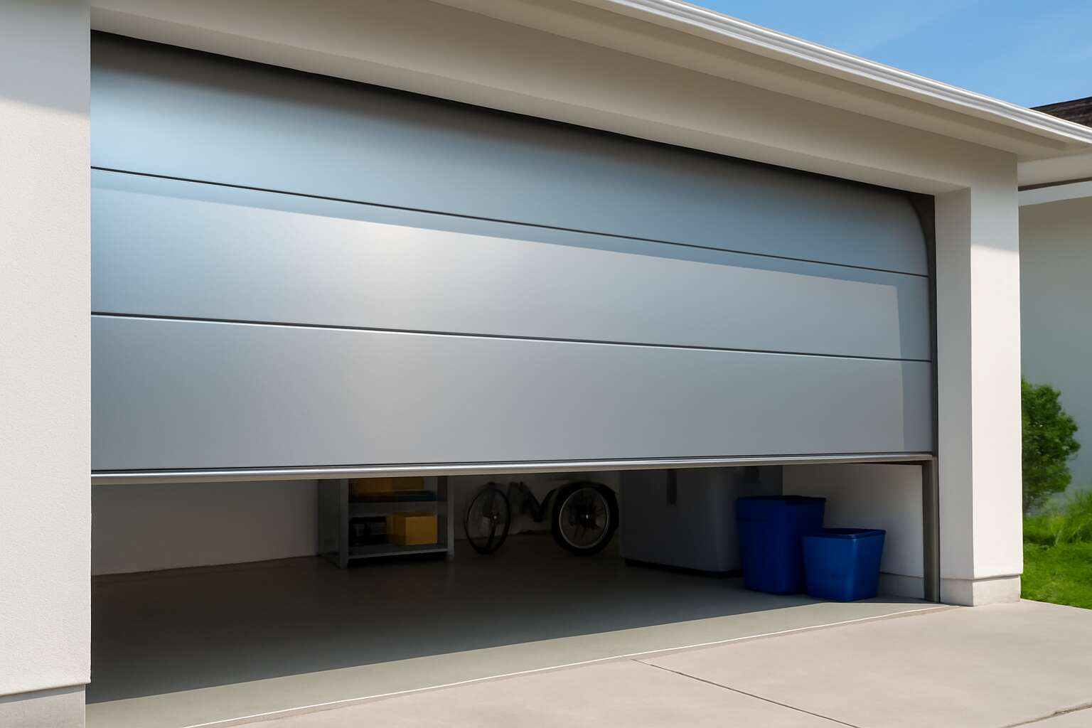 aluminium door garage price