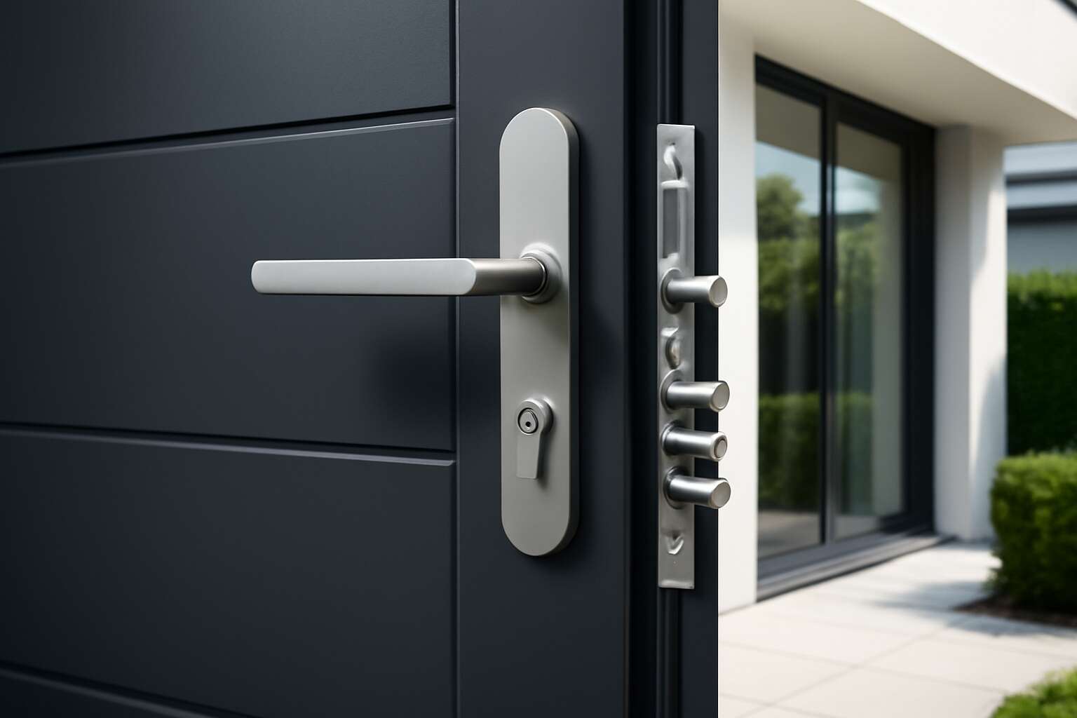 lock aluminium door