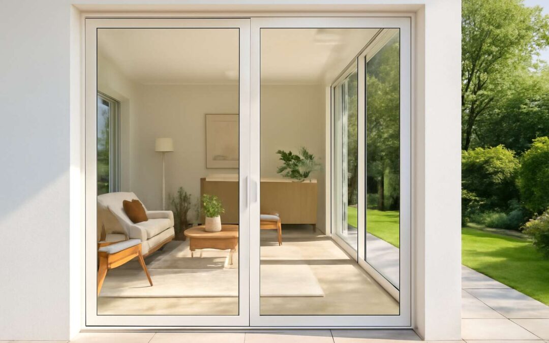 Sleek aluminium door white: Modern, low-maintenance style for every entryway
