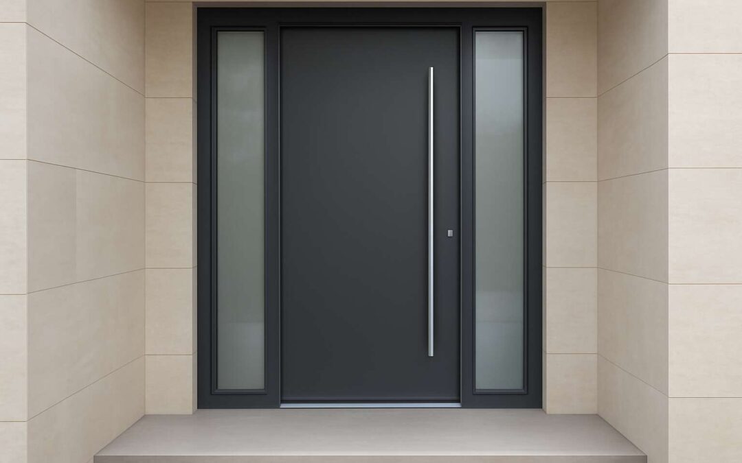 Elevate curb appeal with front aluminium door design ideas