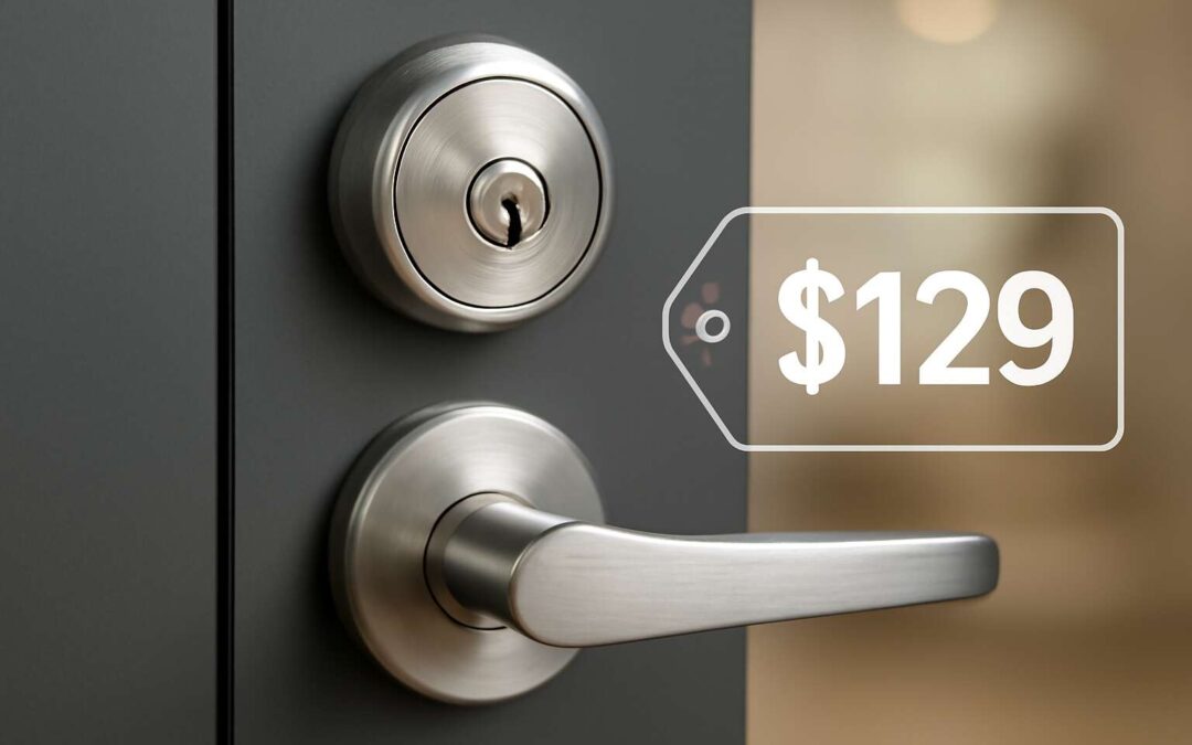 Unbeatable aluminium door lock set price: security meets value!
