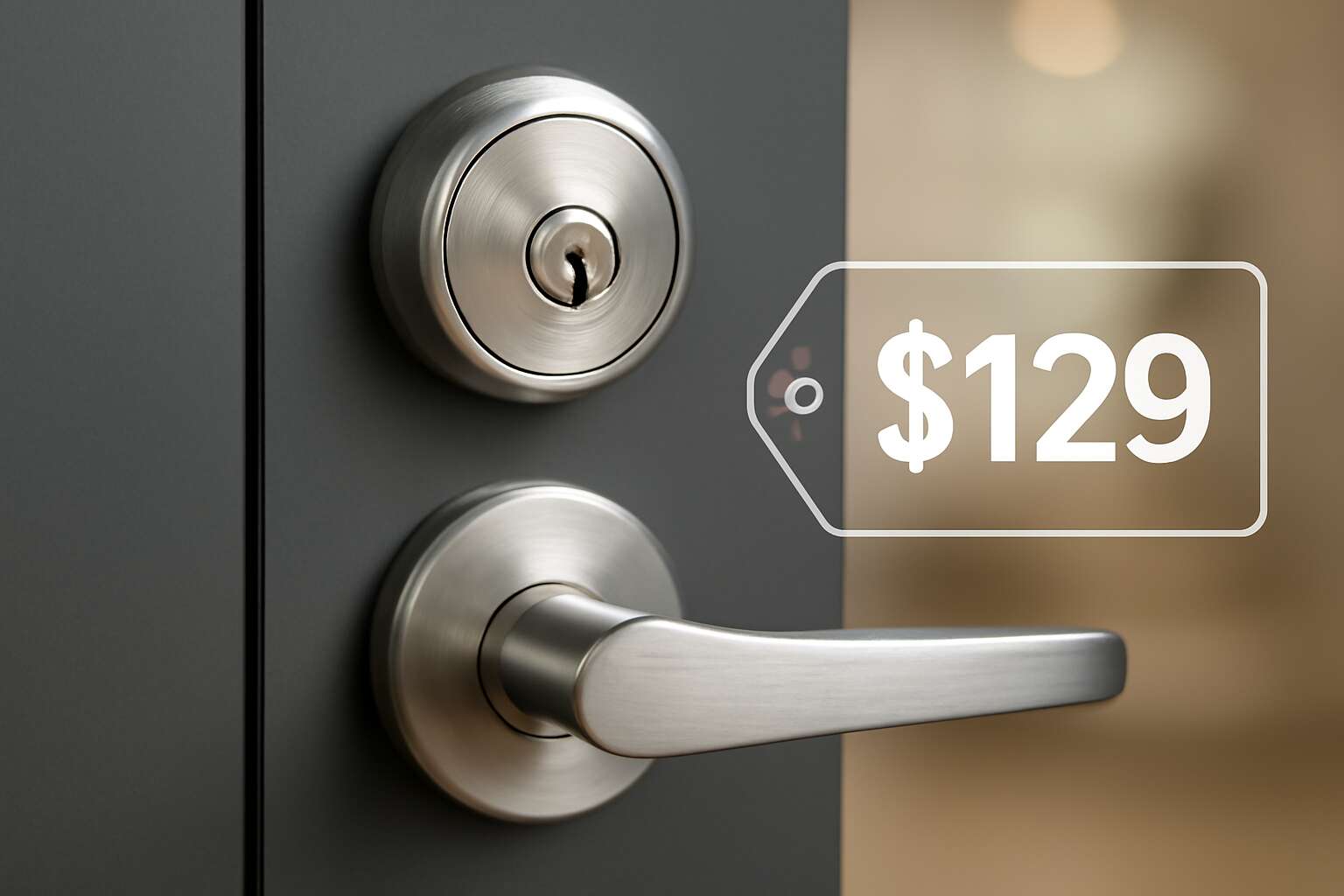 aluminium door lock set price