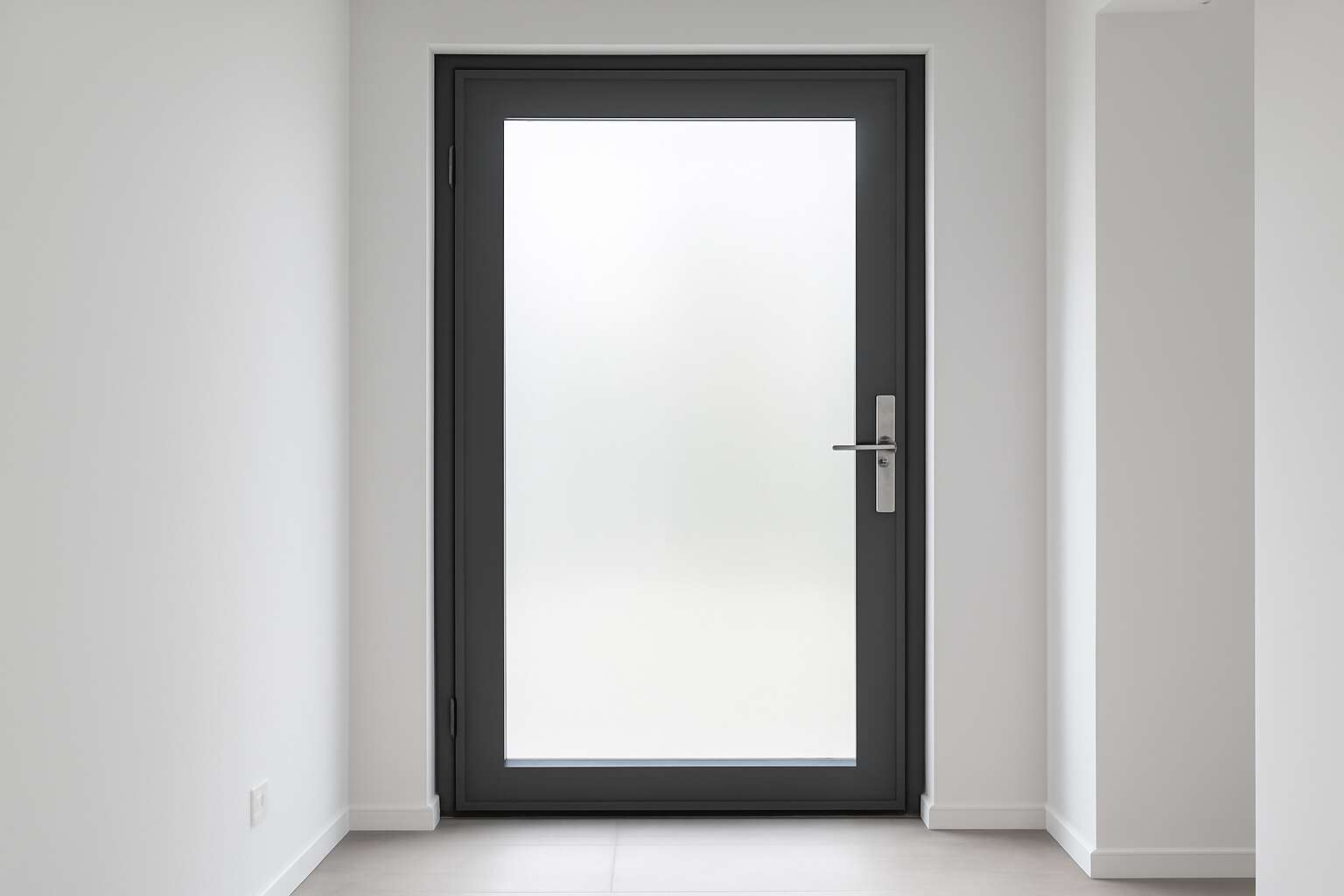 aluminium door with glass