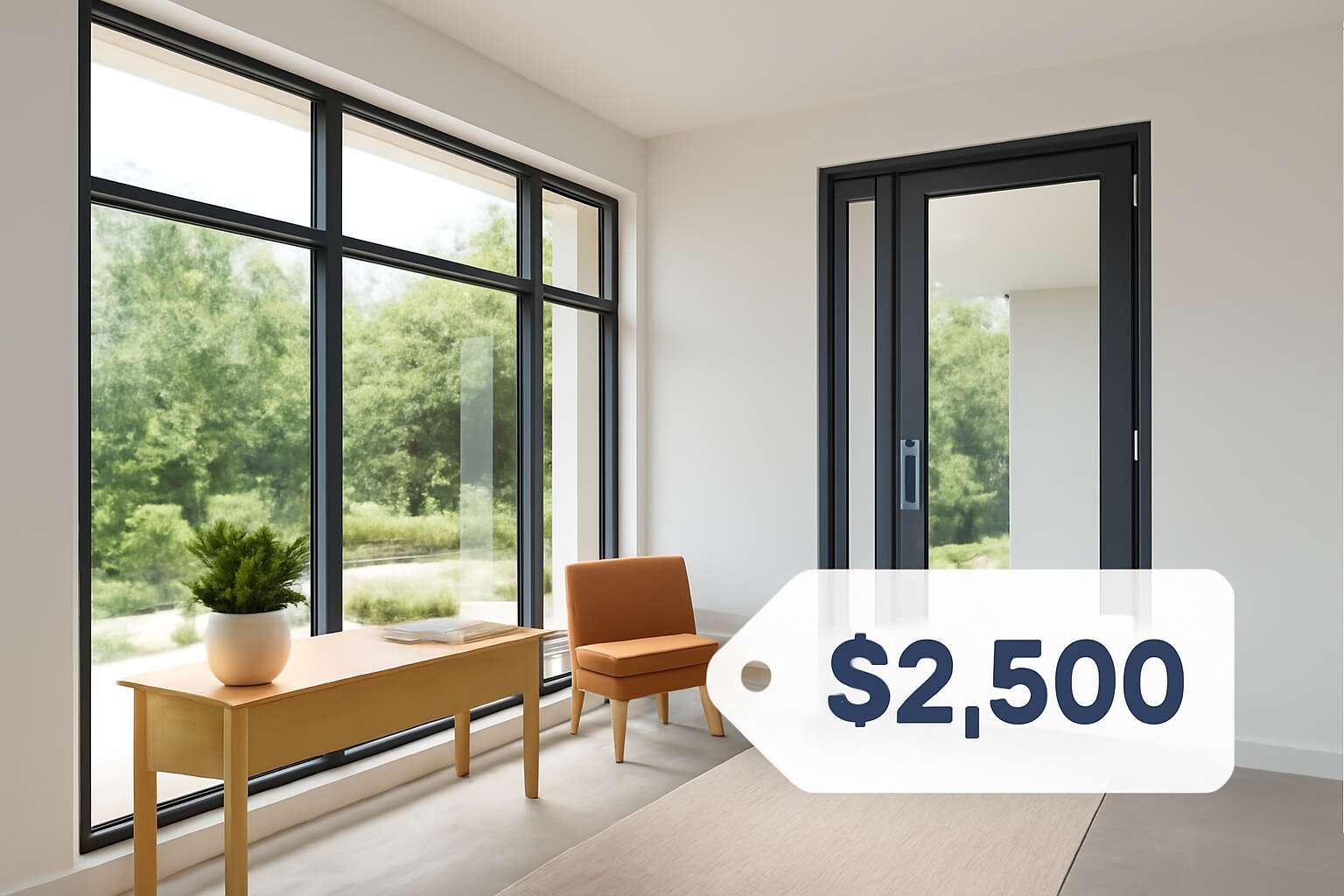 aluminium door and window price