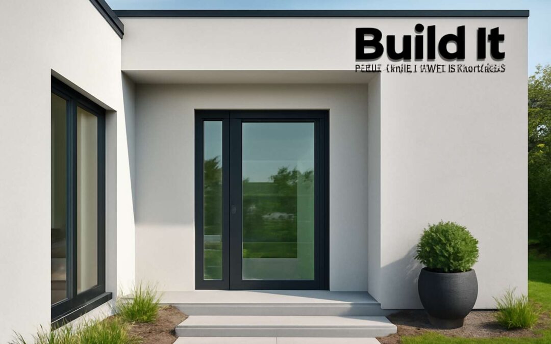 Elevate your entry with aluminium door at build it: sleek, durable, and affordable.