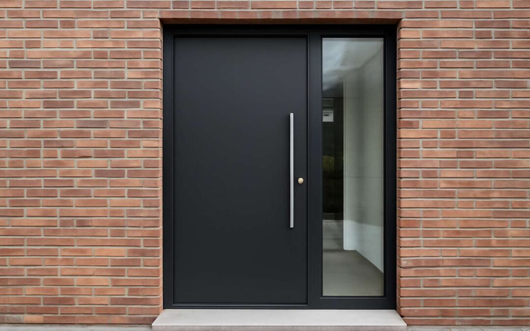 Elevate curb appeal with an aluminium door with sidelight: Sleek, Secure, and Bright