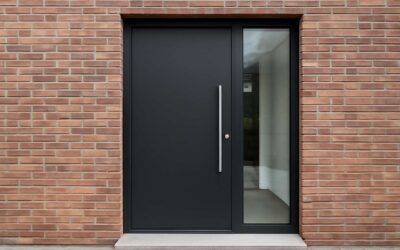 Elevate curb appeal with an aluminium door with sidelight: Sleek, Secure, and Bright